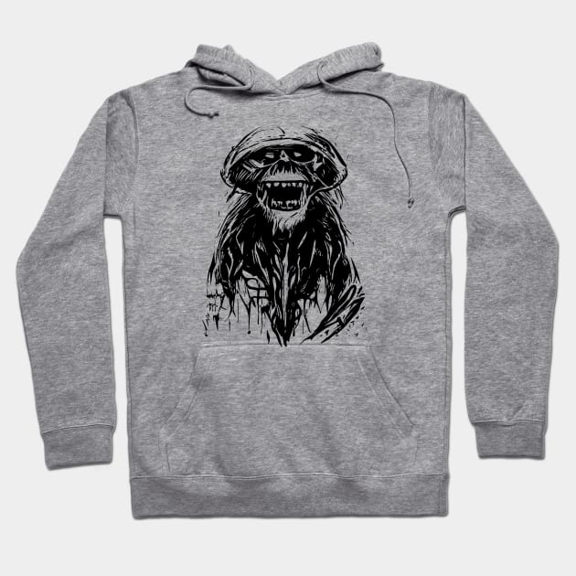 Evil Monkey Hoodie by Lolebomb